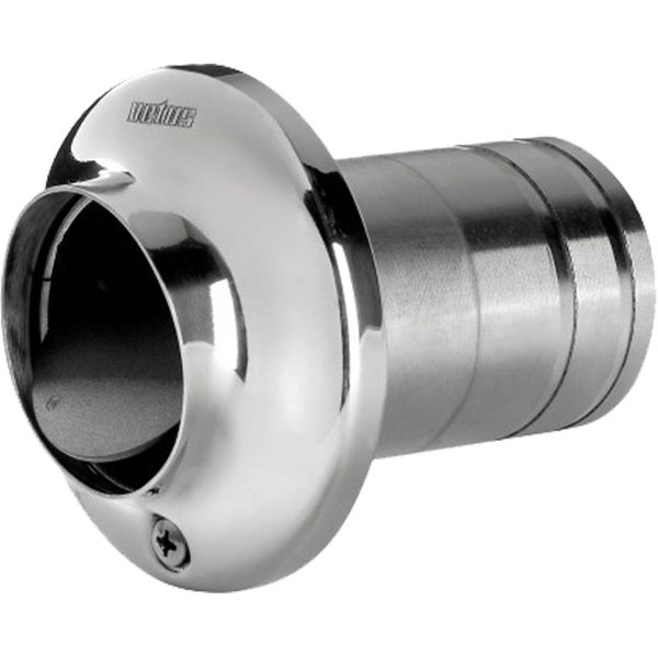 Vetus TRC100SV Stainless Transom Exhaust Outlet (Check Valve / 102mm)