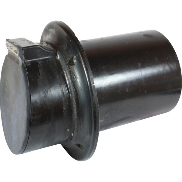 Centek GRP Through Hull Exhaust Outlet (Black / 127mm)