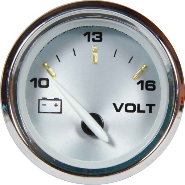 Faria Beede Voltmeter Gauge in Kronos Style (12V)