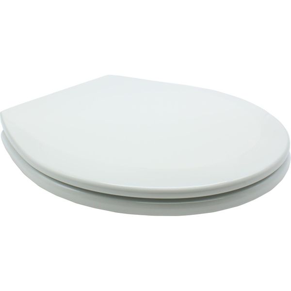 Jabsco & Others Marine Boat & RV Compact White Toilet Seat 13 x 13 PN 29097-1000 