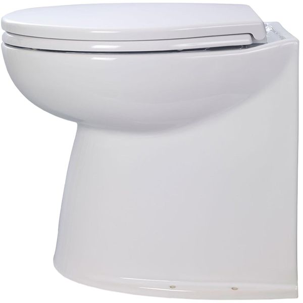 Jabsco Deluxe Flush Toilet with Soft Close Lid (12V / Fresh Water)