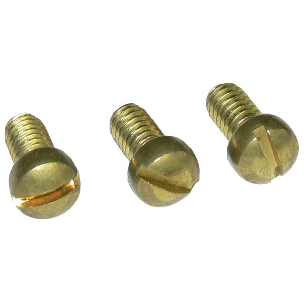 Raw Water Pump Brass Cover Screw Replaces Jabsco 91002-0020 6 Pack