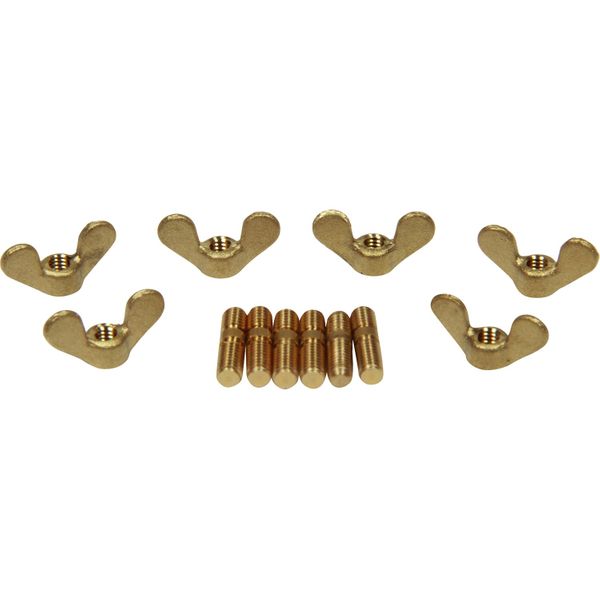 Orbitrade 15932 End Cover Pin Wing Screw Kit for Volvo Raw Water Pumps