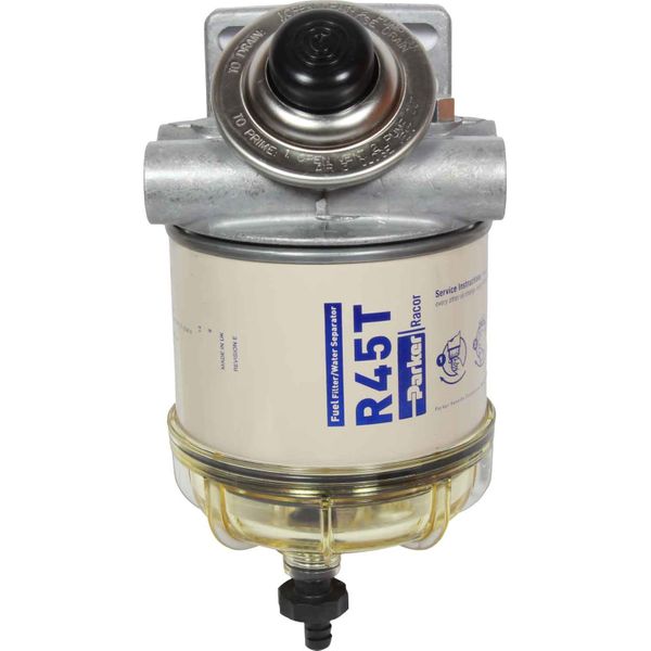 Racor 445R10 Fuel Filter (10 Micron / Clear Bowl)