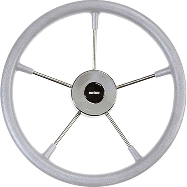 Vetus KS36G Grey Padded Marine Steering Wheel (360mm)