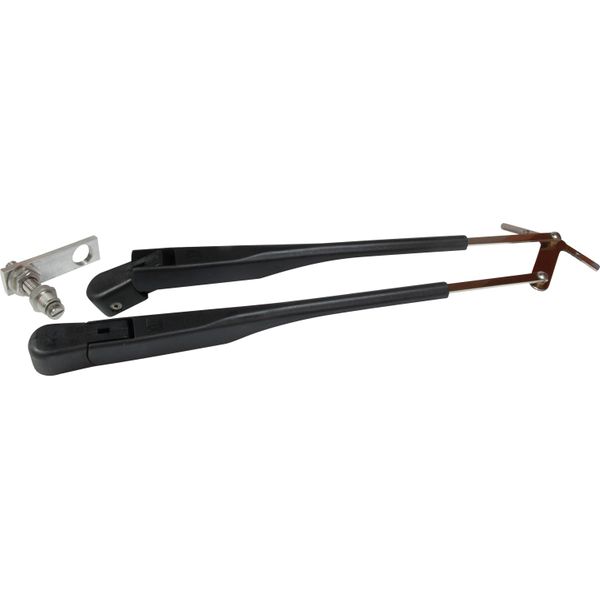 Vetus RWAD Black Pantograph Wiper Arm Set (308-393mm)