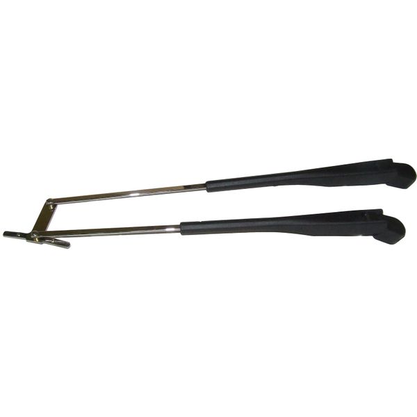 Vetus RWADX Black Pantograph Wiper Arm Set (386-471mm)