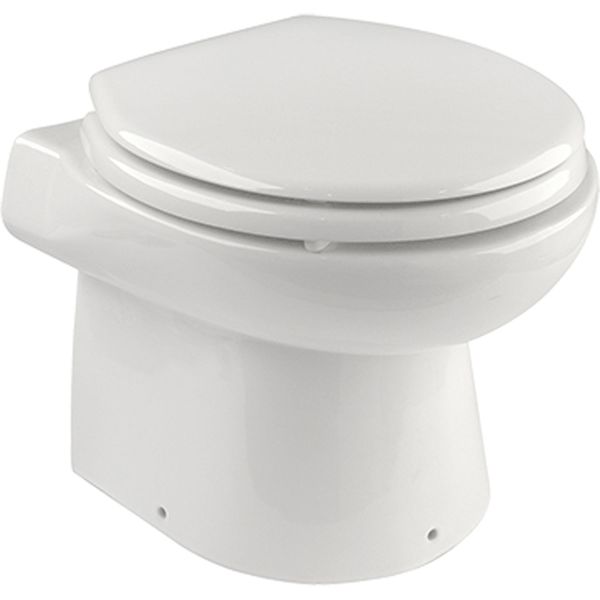 Vetus Compact Electric Toilet (12V / Regular Bowl)