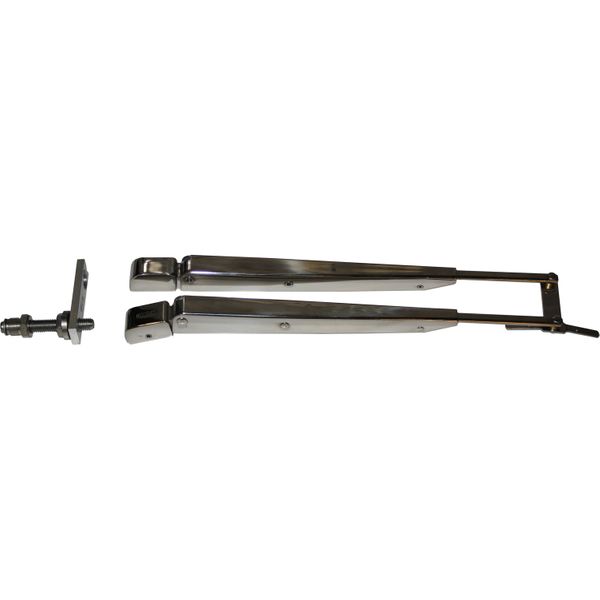 Vetus SSAD Stainless Steel Pantograph Wiper Arm Set (308-393mm)