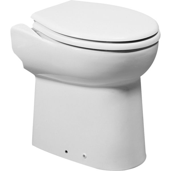 Vetus Deluxe Electric Toilet (12V / Compact Bowl)