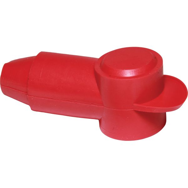VTE 220 Cable Eye Terminal Cover (Red / 12.7mm Entry / 68.8mm Long)