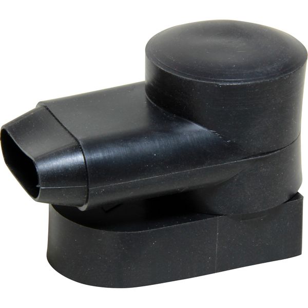 VTE 730 Black Battery Terminal Cover With 31.6mm x 8.1mm Oval Entry
