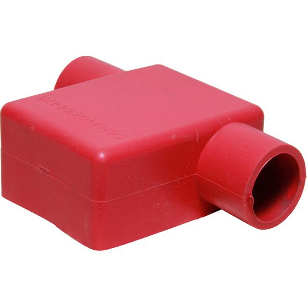 VTE 975 Battery Terminal Cover (Red / 20.3mm Diameter Entry / Dual)