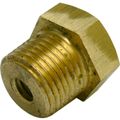 MG Duff Brass Plug for Universal Pencil Anodes (1/2" NPT x 3/8" UNC)
