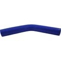 Seaflow Blue Silicone Hose Elbow (45 Degree / 25mm ID)