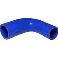 Seaflow Blue Silicone Hose Reducing Elbow (38mm - 32mm ID)