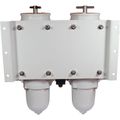 Racor 75/1000MAXM Duplex Fuel Filter (10 Micron / Metal Bowl)