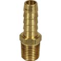 Racor Straight Hose Tail Connector (1/4" NPTM to 3/8" Hose)
