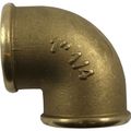 Maestrini Brass Compact 90 Degree Elbow (Female Ports / 1-1/4" BSP)