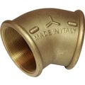 Maestrini Brass Compact 45 Degree Elbow (Female Ports / 2-1/2" BSP)