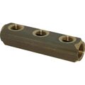 Maestrini Brass Female Pipe Manifold (3/4" BSP with 3 x 1/2" Inlets)