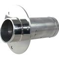 Seaflow Stainless Steel Exhaust Outlet (57mm ID Hose / Straight)