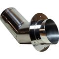 Seaflow Stainless Steel 45 Degree Exhaust Outlet (102mm ID Hose)