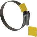 Clamp Aid Yellow Hose Clip End Guards (1/2" Wide / Pack of 20)