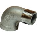 Osculati Stainless Steel 316 90 Degree Elbow (1/2" BSP Male/Female)
