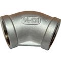 Osculati Stainless Steel 316 45 Degree Elbow (3/4" BSP Female)
