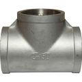 Osculati Stainless Steel 316 Equal Tee Fitting (Female Ports / 2" BSP)