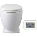 Jabsco Lite Flush Electric Toilet & Control Panel (24V / Compact Bowl)