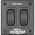 Lectrotab Flat Rocker Control Panel (12V & 24V / Dual Station)