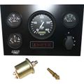 Deluxe Instrument Panel With Faria Euro Black Gauges (12V / Standard)