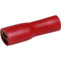 AMC Red Fully Insulated Female Spade Terminal (4.8mm x 0.5mm, 50 Pack)