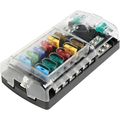 Osculati Fuse Box For 12 Blade Fuses with Clear Snap Lid