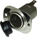 Cigarette Lighter Recess Mount Socket and Cover (Stainless Steel)