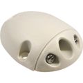 Index Marine White Twin Side Entry Cable Gland (3 - 6mm Cables)