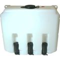 Windscreen Washer Tank with 3 x 24V Pumps (9.7 Litre Capacity)