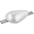 MG Duff ZD76 Pear Shaped Zinc Hull Anode for Salt Waters (1.0kg)