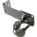 4Dek Stainless Steel Locking Hasp Latch (105mm x 30mm)