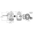 Rule Mate RM1100B Submersible Bilge Pump (69 LPM / 24V) 