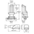 Whale Gulper IC Diaphragm Bilge Pump (12V / 19 LPM / 2m Cable)
