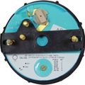 Faria Beede Tachometer Industrial Black (4000RPM / Magnetic Flywheel)