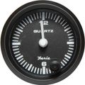 Faria Beede Quartz Analogue Clock (Aluminium Bezel / Euro Black)