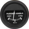 Faria Beede Rudder Angle Position Indicator in Euro Black Style