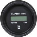 Faria Beede Digital Hourmeter Gauge in Euro Black Style (12V / 24V)