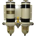 Racor 75/1000FHX Duplex Fuel Filter (30 Micron / Clear Bowl)