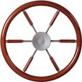 Vetus KWL45 Wooden Rimmed Marine Steering Wheel (450mm)
