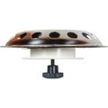 Vetus UFO2 Closable Deck Vent (200mm OD / Stainless Steel)